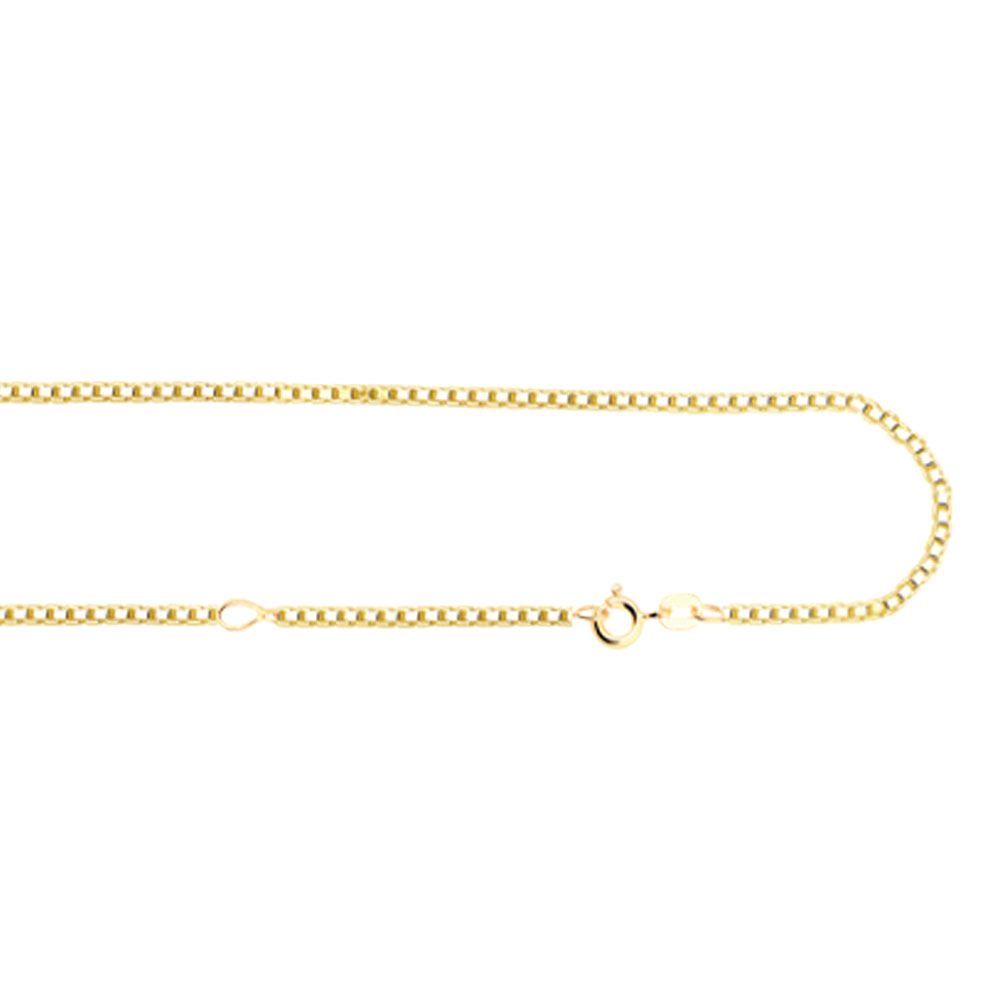 Golden box chain 45-50 cm