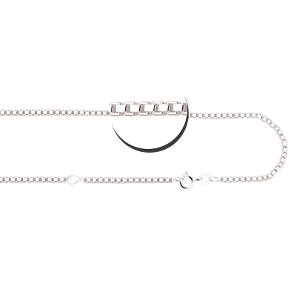 Silver chain 38-42 cm