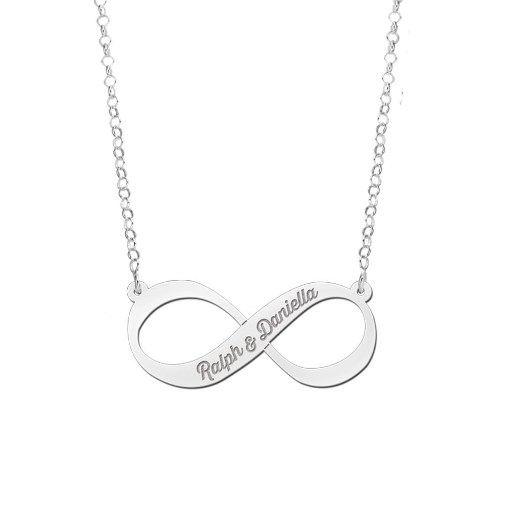Infinity name necklace