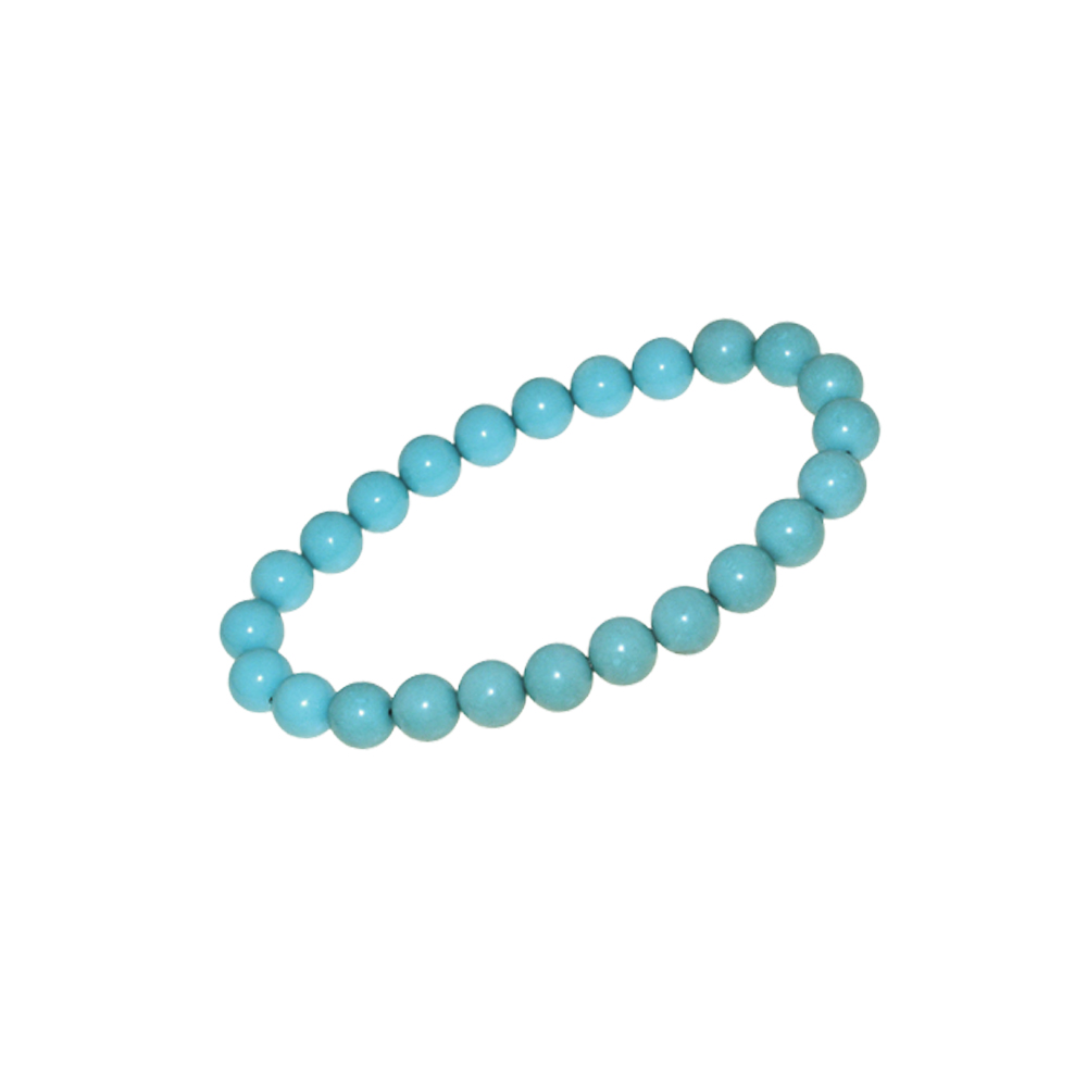 Bracelet turquoise 8mm